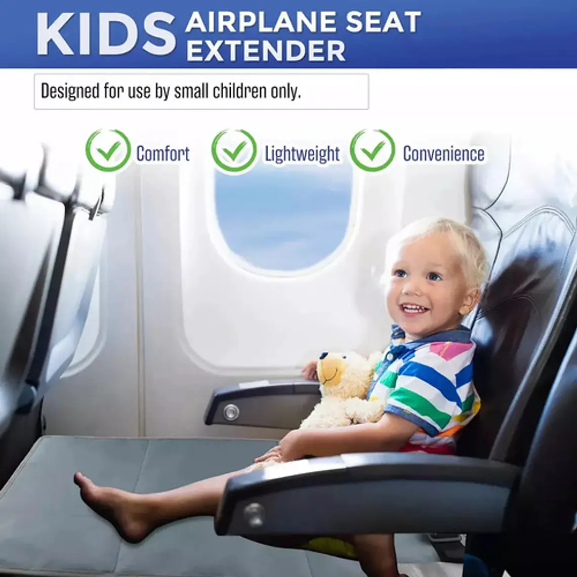 Cama Portable Avión Para Niños Y Bebés Hamaca Comodidad 7