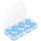 Tapones Oido Silicona Hipoalergénica Moldeable 3 Pares Stgo - Miniatura 1
