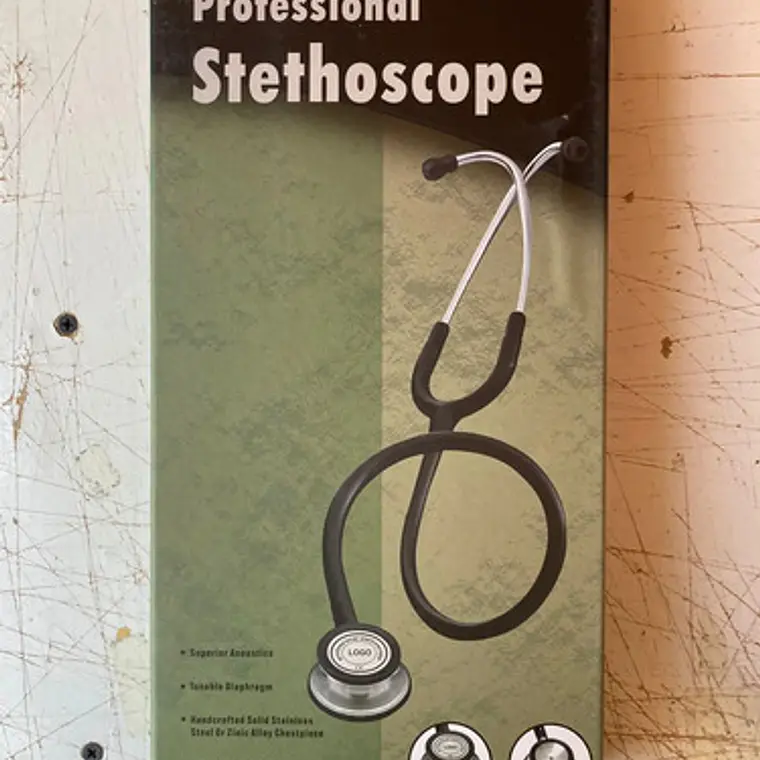 Estetoscopio Premium Master Cardiology Black Edition En Caja 5