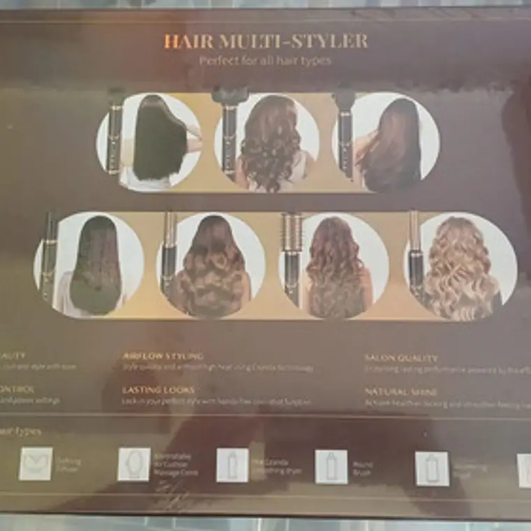 Secador Iónico Styler 8 Funciones En 1 Easy Hair Pacard 19