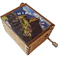 Caja Musical Madera Con Manivela Los Jaibas Mira Niñita Full - Miniatura 1