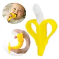 Mordedor Cepillo Para Bebés Silicona Plátano Banana - Miniatura 1