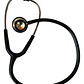 Estetoscopio Dual Fonendoscopio Doble Campana En Caja Negro - Miniatura 2
