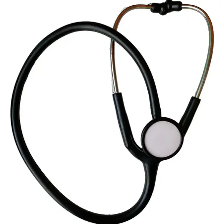 Estetoscopio Dual Fonendoscopio Doble Campana En Caja Negro 3