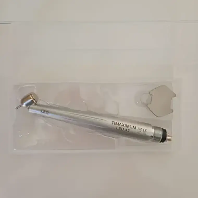 Turbina Dental Led 45° Timaximum Especial 3ros Molares Nk 5