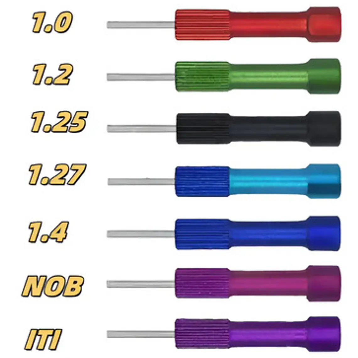 Set Desatornilladores Para Implantología Multisistema Dental 3