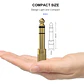 Adaptador Audio Plug 6.5mm Macho Jack 3.5mm Hembra Microfono - Miniatura 4