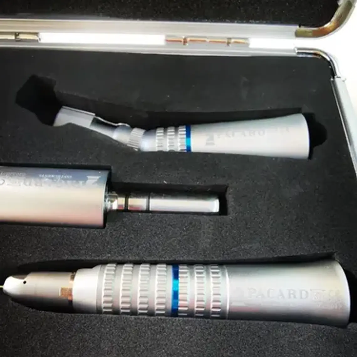 Micromotor Completo 4h Pacard En Caja Aluminio Con Maletín Aluminio 5