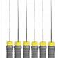 Limas K Files Set 6u Endodoncia Acero Medidas Variedades - Miniatura 9