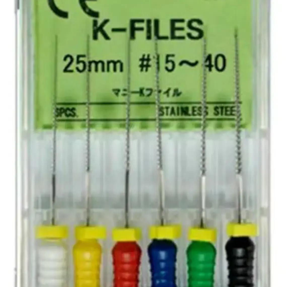 Limas K Files Set 6u Endodoncia Acero Medidas Variedades 17