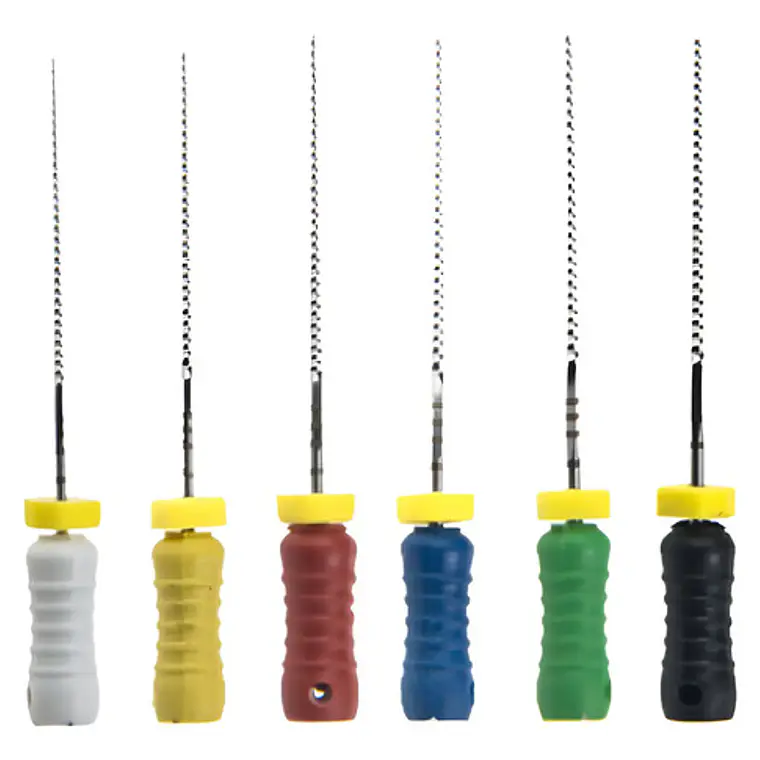 Limas K Files Set 6u Endodoncia Acero Medidas Variedades 21