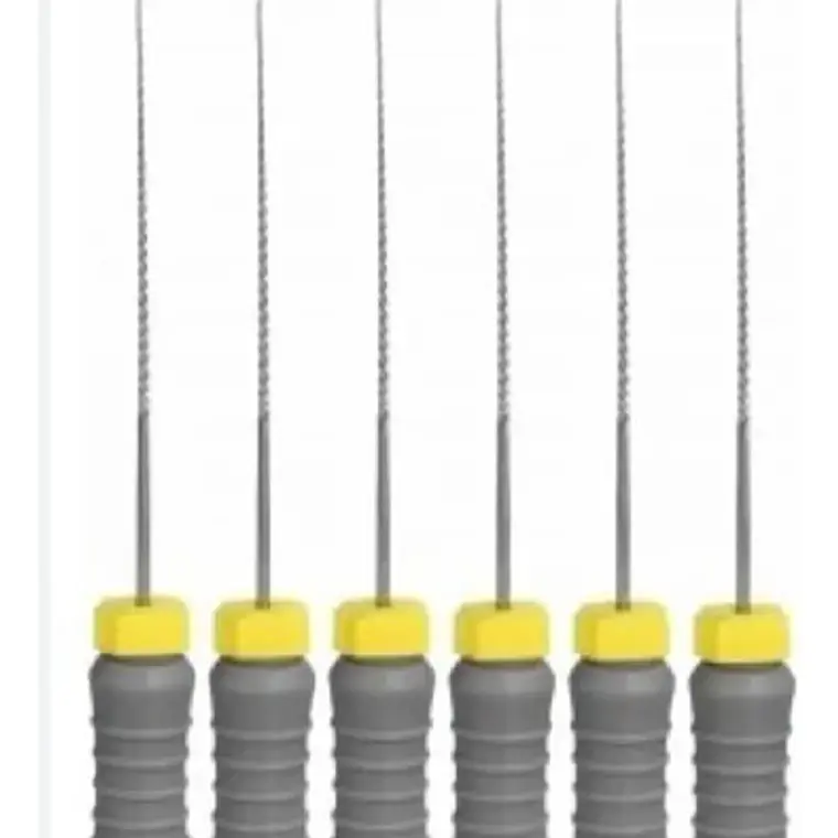 Limas K Files Set 6u Endodoncia Acero Medidas Variedades 24