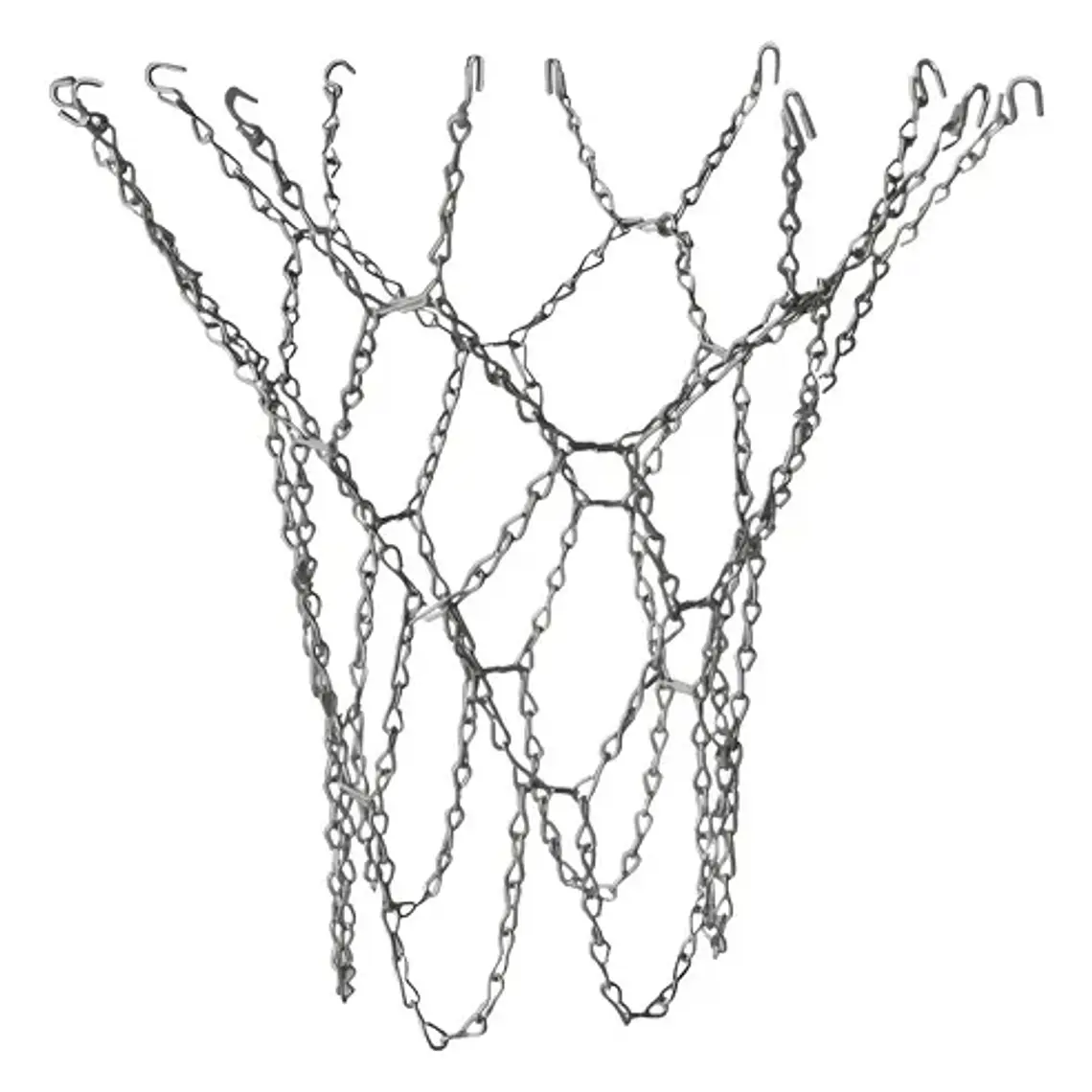 Red De Basketball Acero Inoxidable 650 Grs X 52 Cm Largo 1