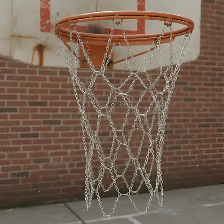 Red De Basketball Acero Inoxidable 650 Grs X 52 Cm Largo 3