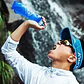 Botella De Agua Plegable Running 350cc Pacard Color Azul - Miniatura 6