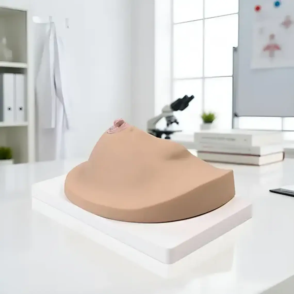 Modelo Anatómico De Mama Con Patologías Mas Comunes Completo 3