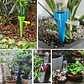 Estacas Riego Goteo Tlt Celeste 12 Uds Ajustable Para Botellas - Miniatura 3