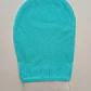 Guante Exfoliador Ducha Spa Colores Calidad Unidad Color Celeste - Miniatura 2