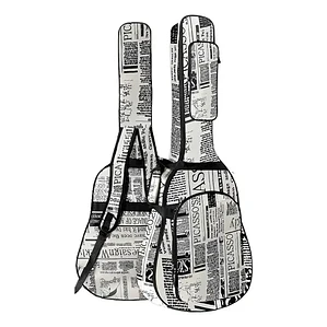 Funda Guitarra Acústica Music Style Estuche Express Color Beige