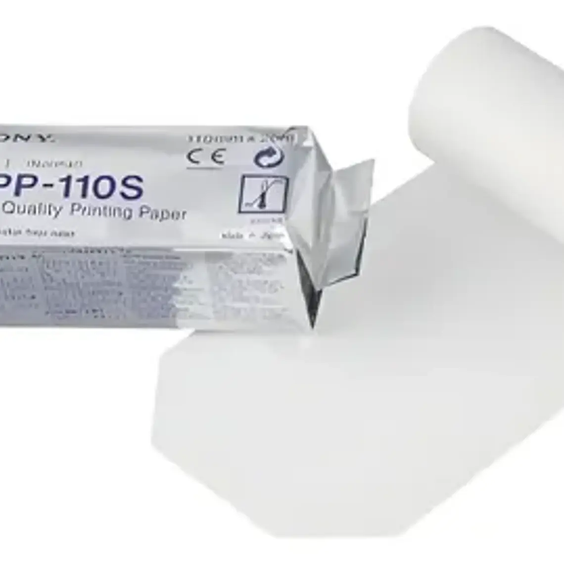 Papel Térmico Upp 110-s Para Video Impresora Sony Calidad Blanco 1