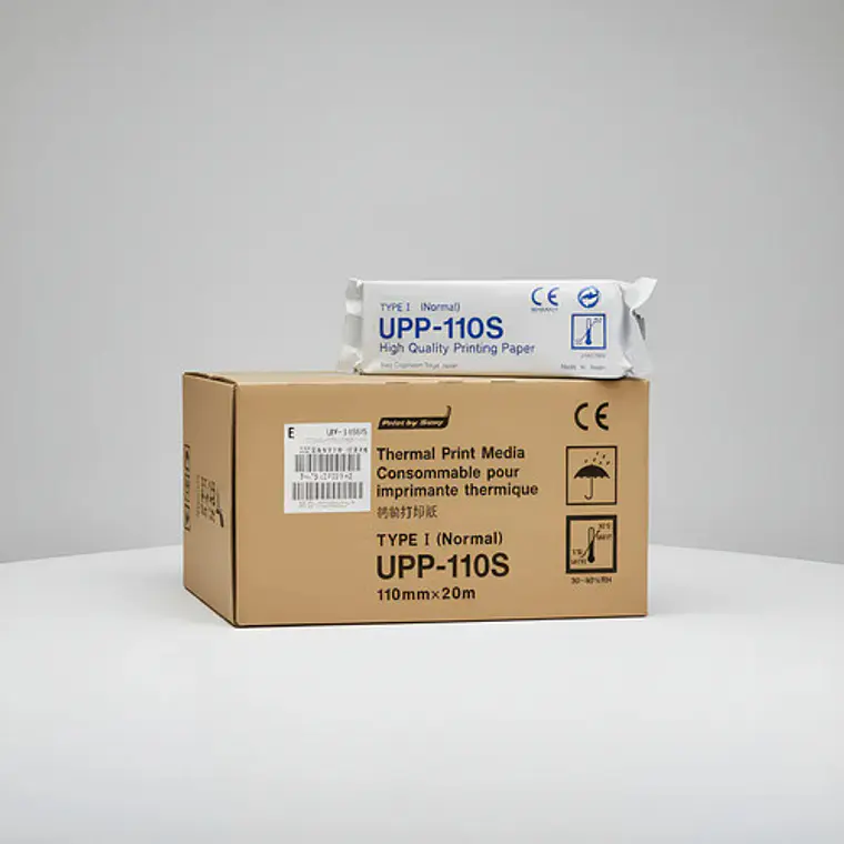 Papel Térmico Upp 110-s Para Video Impresora Sony Calidad Blanco 2