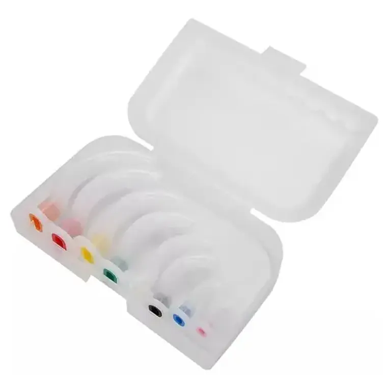 Set De Cánulas Orofaríngeas ( Mayo O Guedel) 8u En Caja Full 1