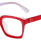 Lentes Bloqueo Luz Azul Gamers Niños Descanso De La Vista Color Rojo - Miniatura 1