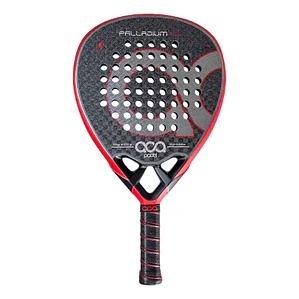Pala De Pádel Aca Padel Palladium Ltd Color Negro Para Alto Rendimiento