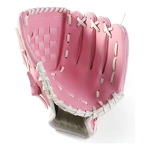Guante De Beisbol Para Adulto Y Niños Medidas Deporte Color Rosa Talla 9,5 Pulgadas