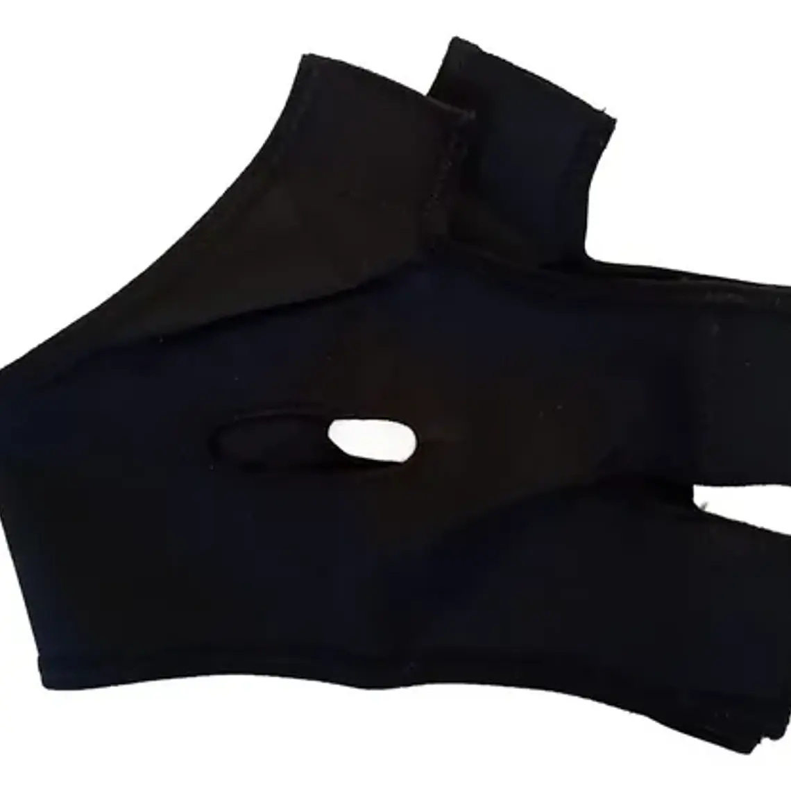 Mentonera Faja Facial Papada Rostro Medidas Full Color Negro Talla S 2