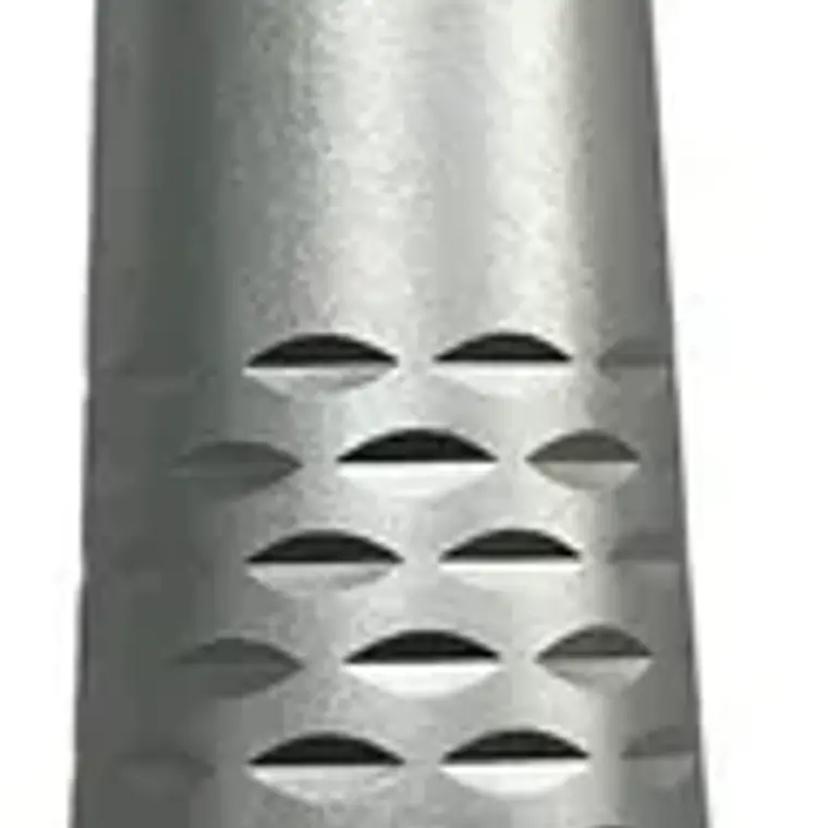Turbina Dental Push Única 5 Led En Cabezal Premium Pacard Color Plateado Midwest 7