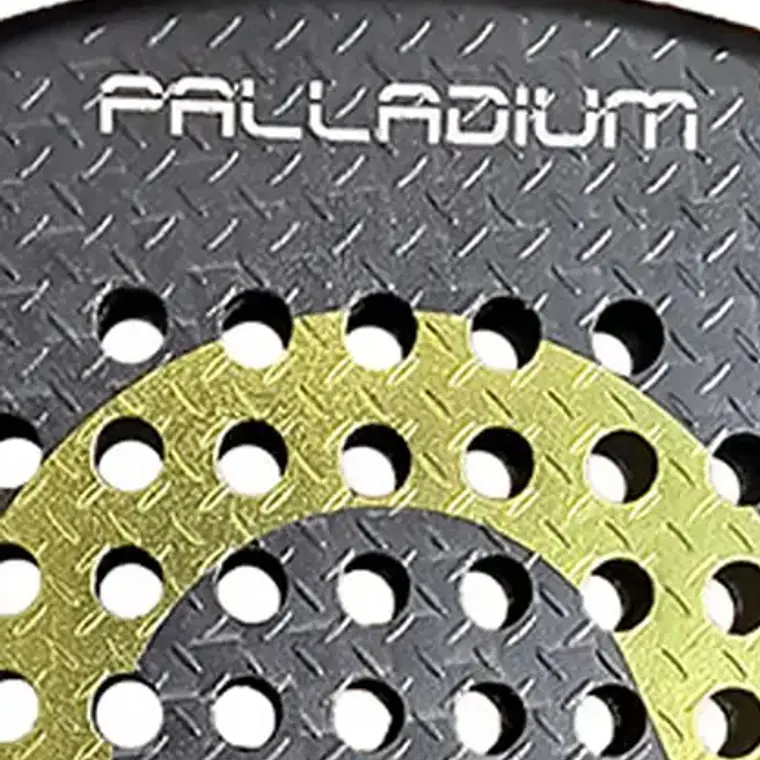 Pala De Pádel Aca Palladium Gold Color Dorado 4