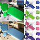Funda De Cuero Pu Para Sillón Dental Set Calidad Santiago Color Verde - Miniatura 1