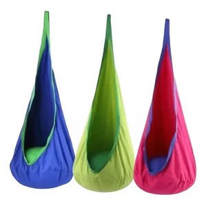 Columpio Sensorial Acolchado Resistente Incluye Anclaje Color Azul