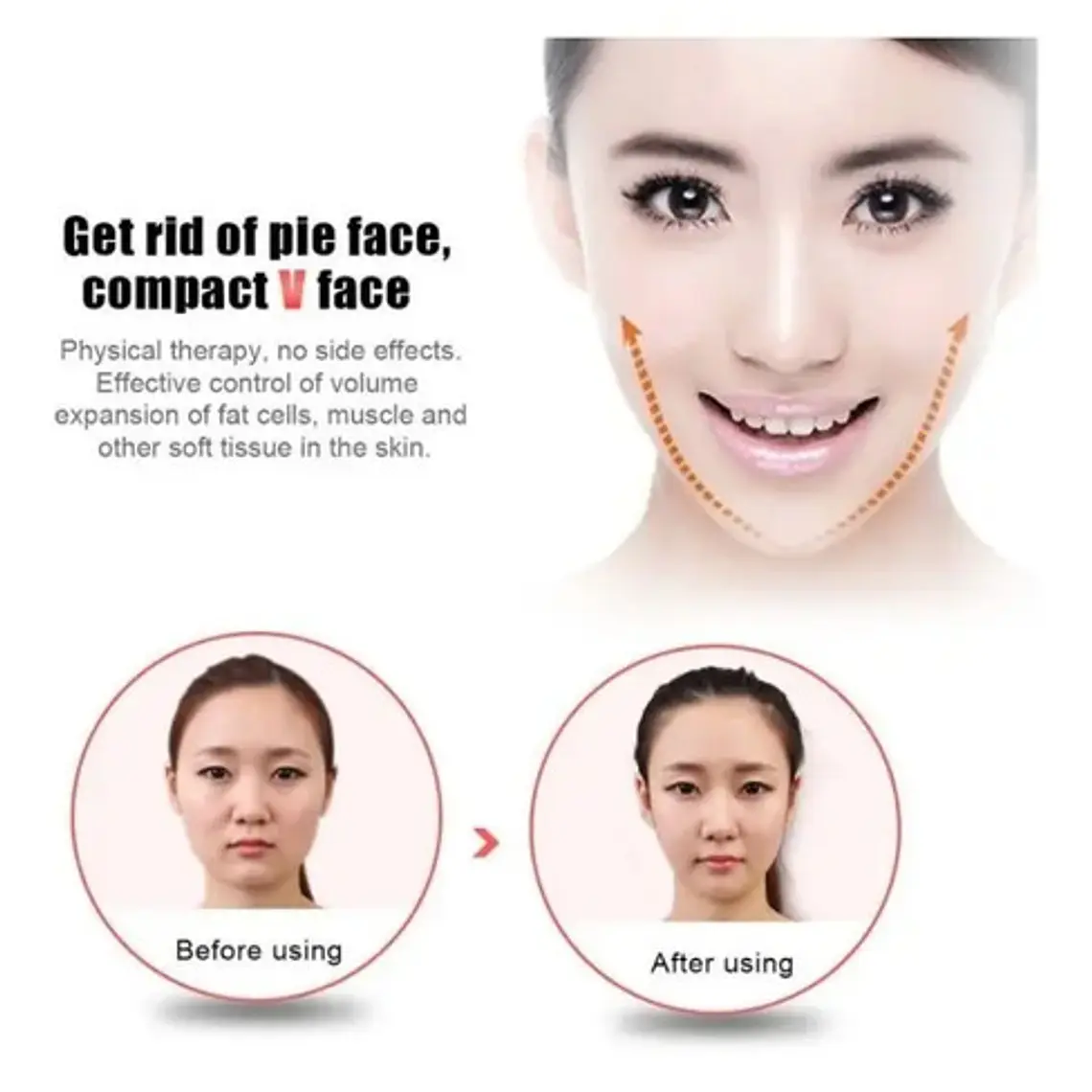 Mentonera Faja Facial Papada Rostro Medidas Flex Recibe Hoy Color Beige Talla Xl 7
