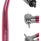 Turbina Dental Odontología Colores Midwest Santiago Color Rosada - Miniatura 4