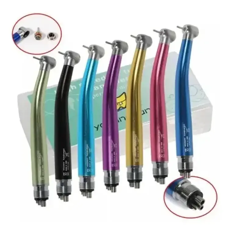 Turbina Dental Odontología Colores Midwest Santiago Color Rosada 7