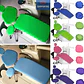 Funda De Cuero Pu Para Sillón Dental Set Calidad Santiago Color Azul Claro - Miniatura 1