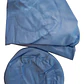 Funda De Cuero Pu Para Sillón Dental Set Calidad Santiago Color Azul Claro - Miniatura 2