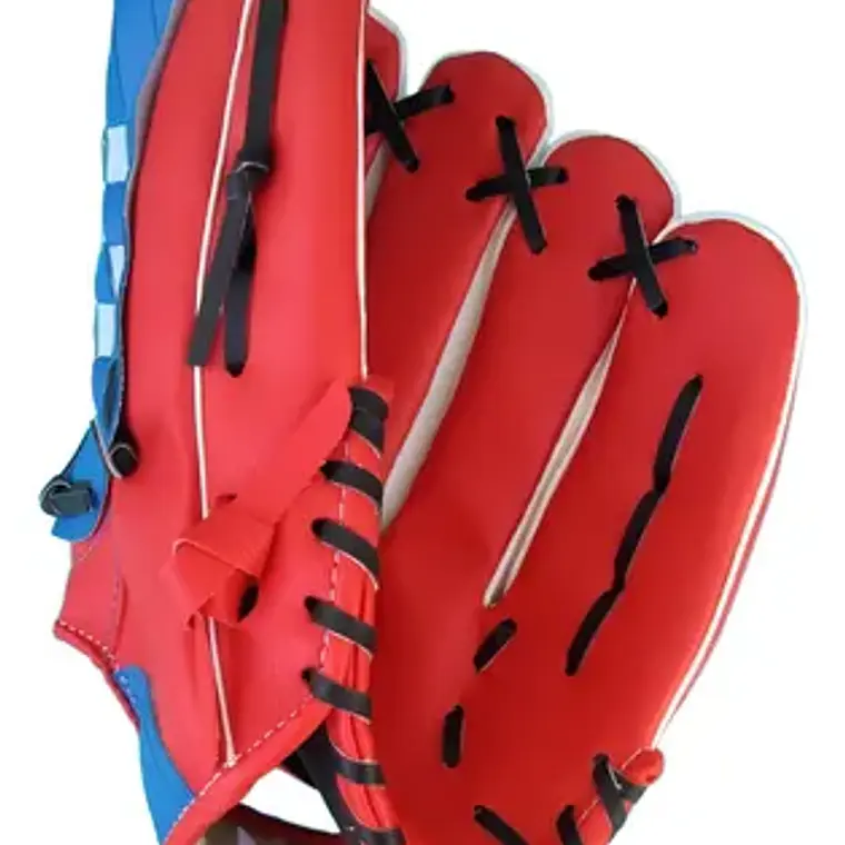 Guante De Beisbol Para Adulto Y Niños Medidas Deporte Color Rojo/azul Talla 12,5 Pulgadas 1
