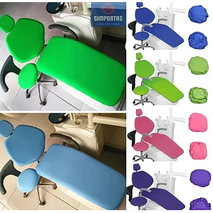 Funda De Cuero Pu Para Sillón Dental Set Calidad Santiago Color Rosa Chicle