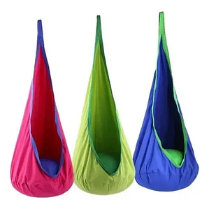 Columpio Sensorial Acolchado Resistente Incluye Anclaje Color Rojo