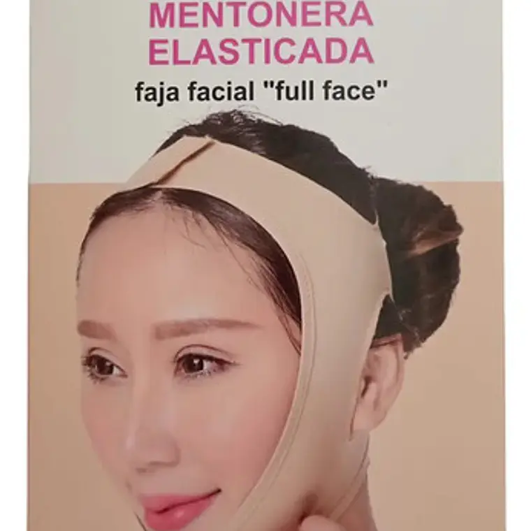 Mentonera Faja Facial Papada Rostro Medidas Flex Recibe Hoy Color Negro Talla Xl 4