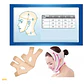 Mentonera Faja Facial 1 Par Pacard Caja Bichectomía Color Agua Talla M - Miniatura 7
