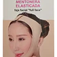 Mentonera Faja Facial Papada Rostro Medidas Full Color Negro Talla M - Miniatura 4