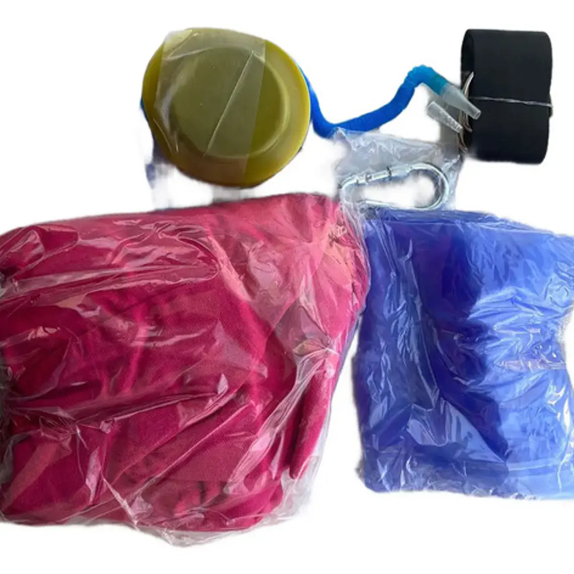Columpio Sensorial Acolchado Resistente Incluye Anclaje Color Fucsia 3