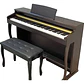 Piano Digital Pacard Realista 88 Teclas Madera Usb Color Marrón Oscuro - Miniatura 3