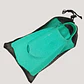 Aletas Natación Cortas Para Entrenamiento Silicona Resistent Color Verde Talle De Las Patas De Rana Número 40-41 - Miniatura 7