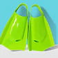 Aletas Natación Cortas Para Entrenamiento Silicona Resistent Color Rosa Talle De Las Patas De Rana Número 40-41 - Miniatura 5