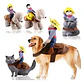 Disfraz Para Perros Y Gatos Con Jinete De Vaquero Dif Tallas Color Talla L - Miniatura 2